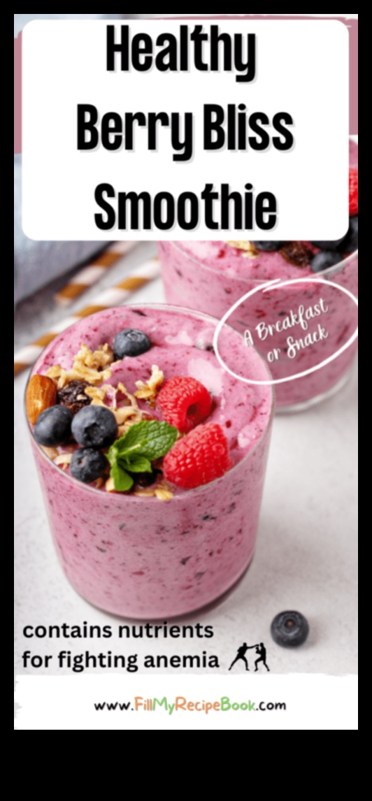 Berry and Greens Bliss: Combinând cele mai bune din ambele lumi în Smoothies