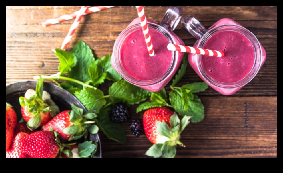 Berry and Greens Bliss: Combinând cele mai bune din ambele lumi în Smoothies