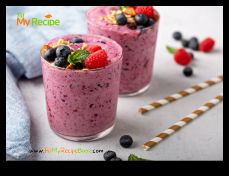 Berry and Greens Bliss: Combinând cele mai bune din ambele lumi în Smoothies