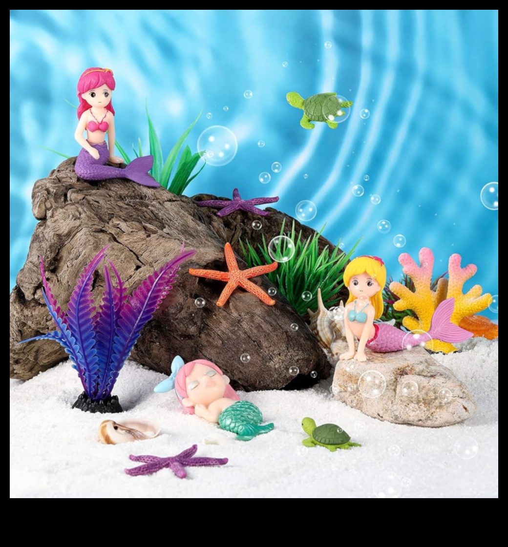 Decor și accesorii pentru acvarii pentru acvarii 4 Rezervor de pește DIY: decorare și accesorii pentru acvarii