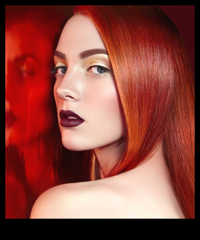 Bucle de cupru și stiluri elegante: stăpânirea texturii părului roșu și castaniu