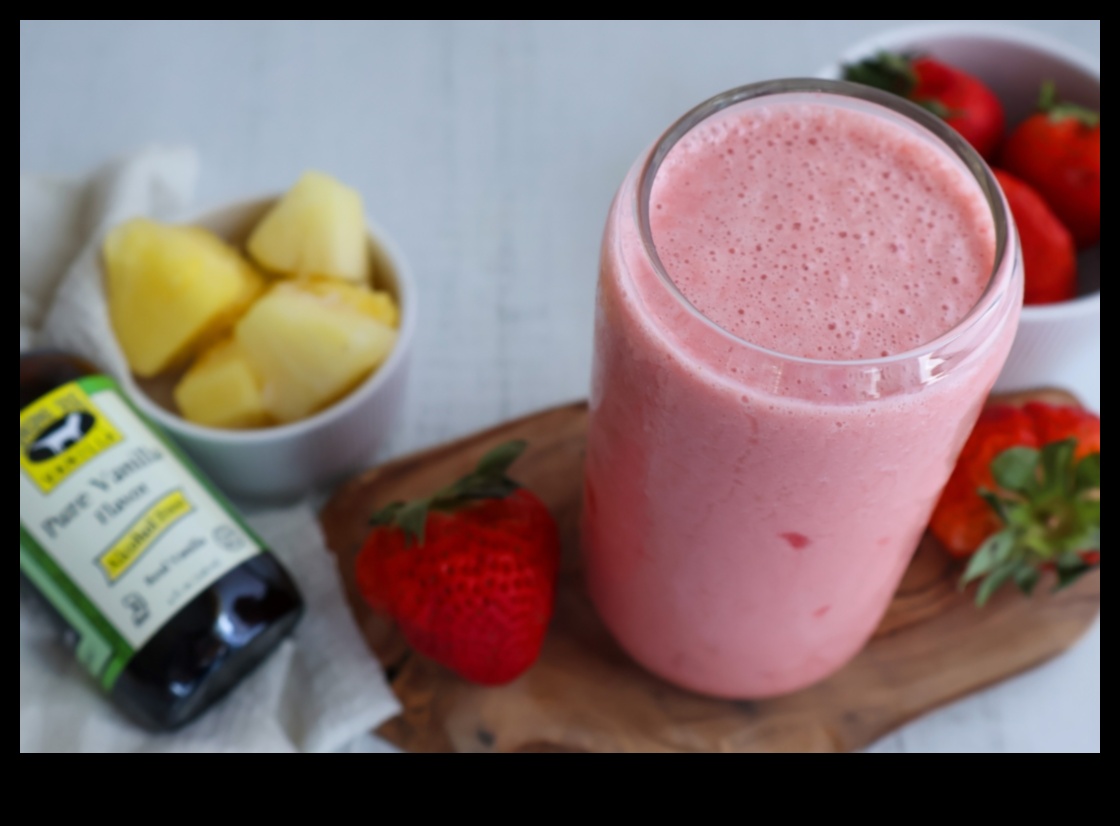 Ușoare și luxoase: răsfățați-vă cu Smoothie fără vină și cu conținut scăzut de calorii