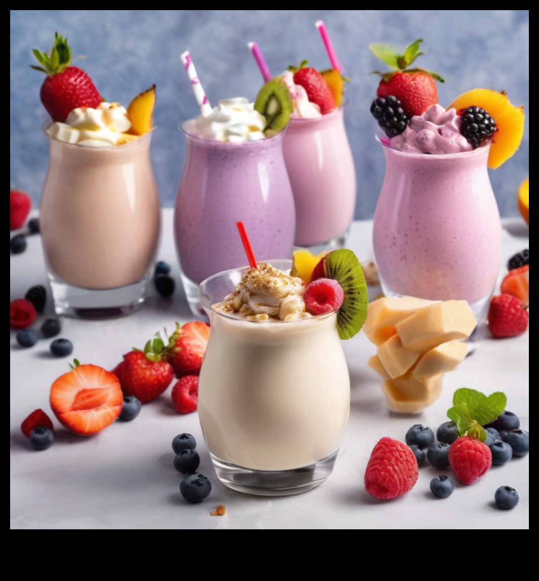 Ușoare și luxoase: răsfățați-vă cu Smoothie fără vină și cu conținut scăzut de calorii