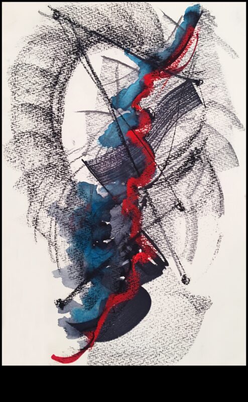 Fuziunea cărbunelui și a cernelii: Experimentarea cu medii mixte