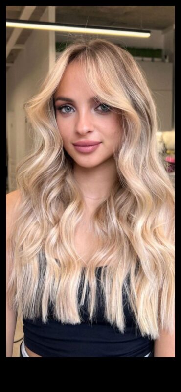 Champagne Blonde Elegance: Coafuri de sărbătoare pentru toate ocaziile